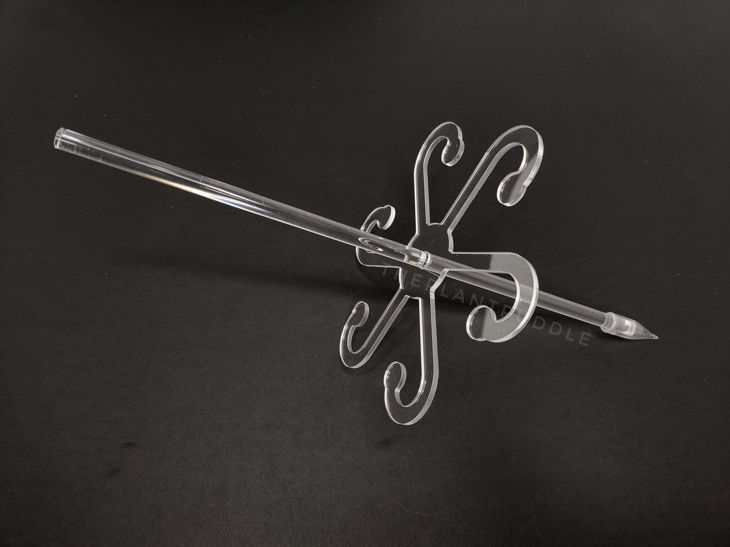Plant Stem Holder - 6 Arms For Supporting Petioles The Plant Puddle