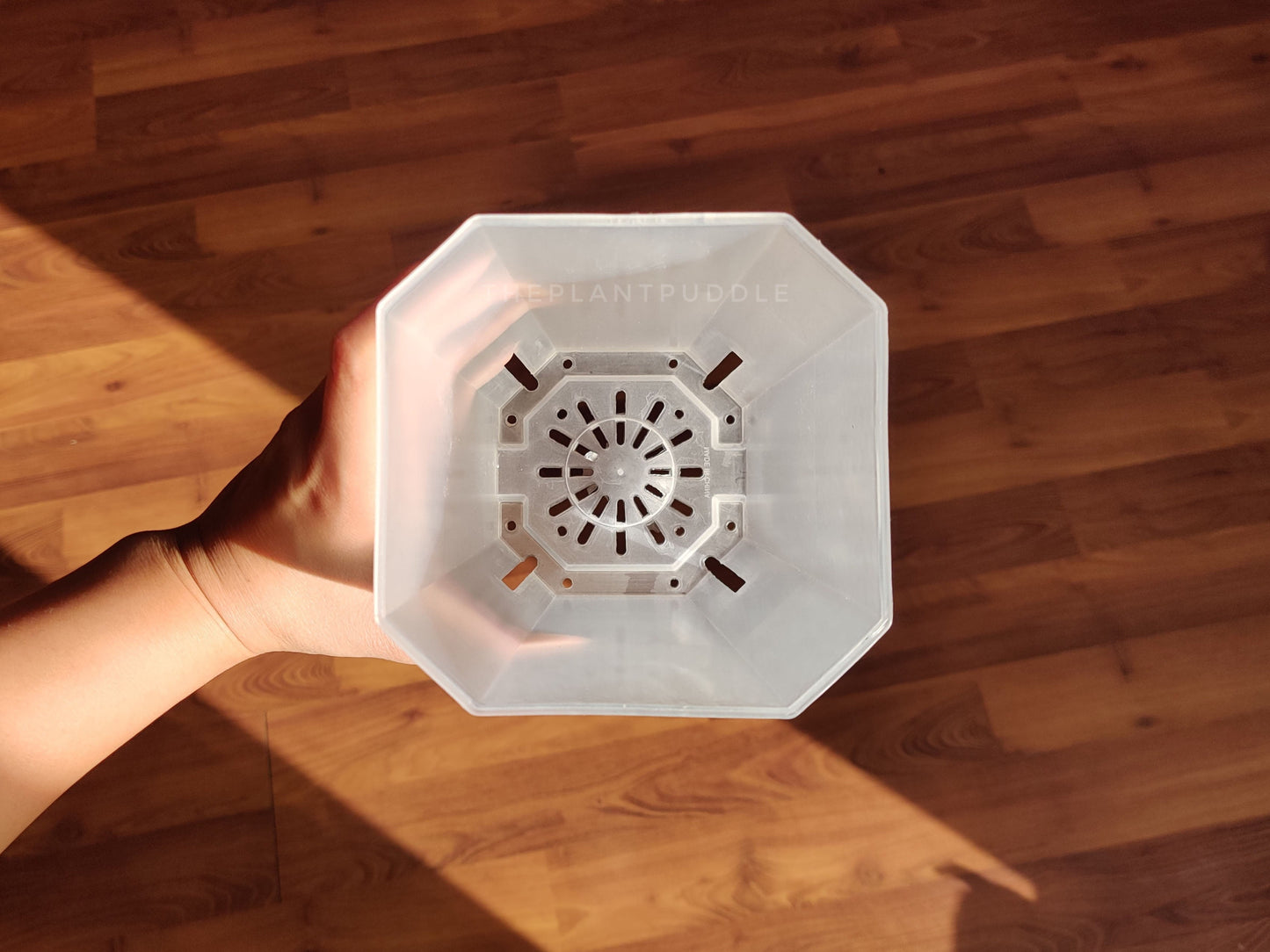 Square Frosted Plant Pot - High Drainage And Easy To Organize The Plant Puddle