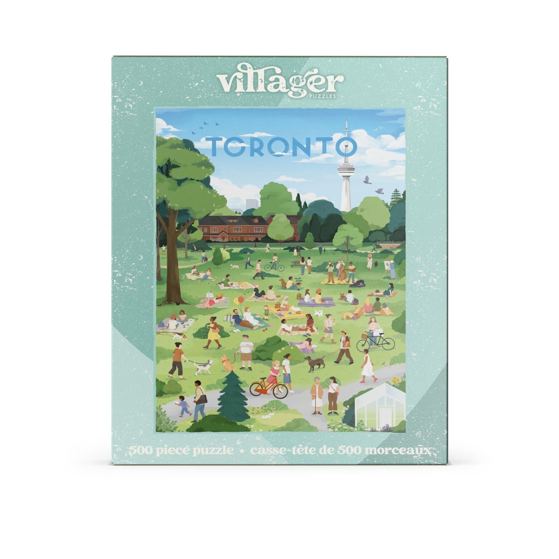 The Six in the Sun | 500-Piece Puzzle for Adults | Designed in Canada by Nicolle Lalonde Villager Puzzles