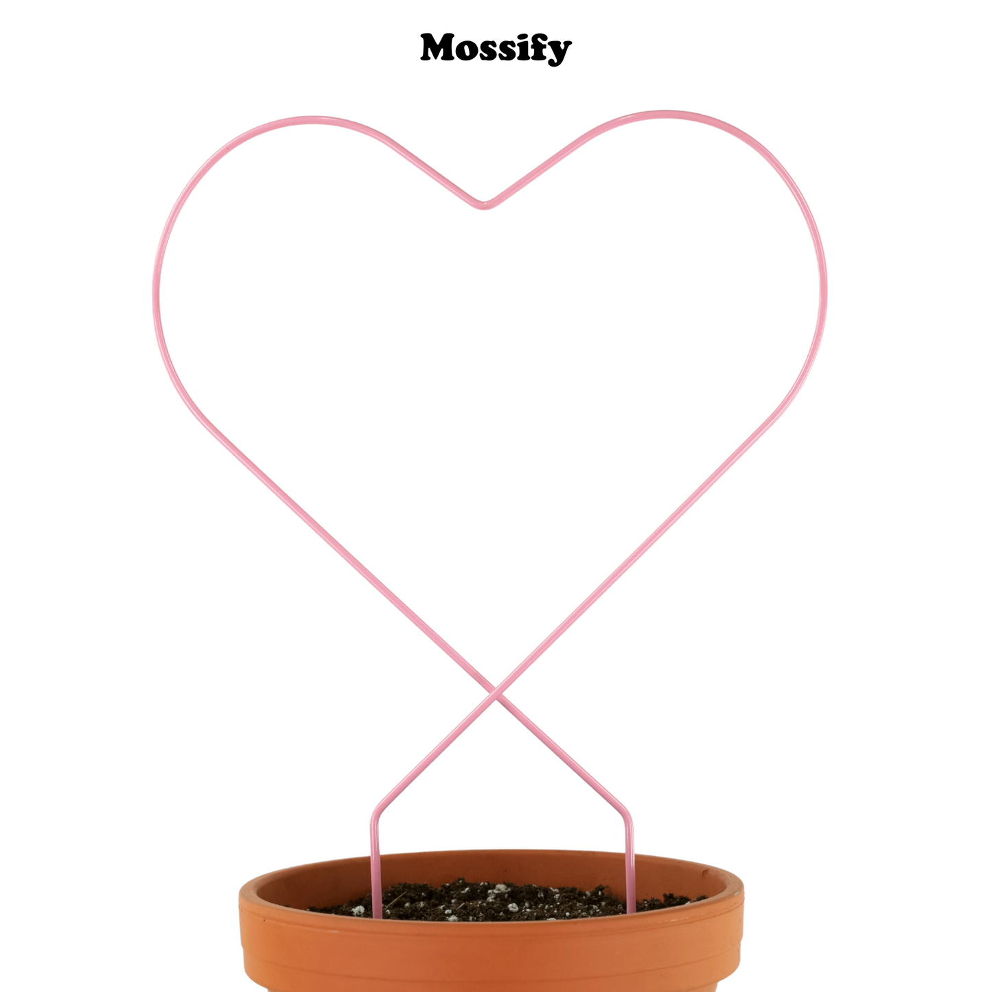 Heart "Give Love" Metal Trellis Mossify