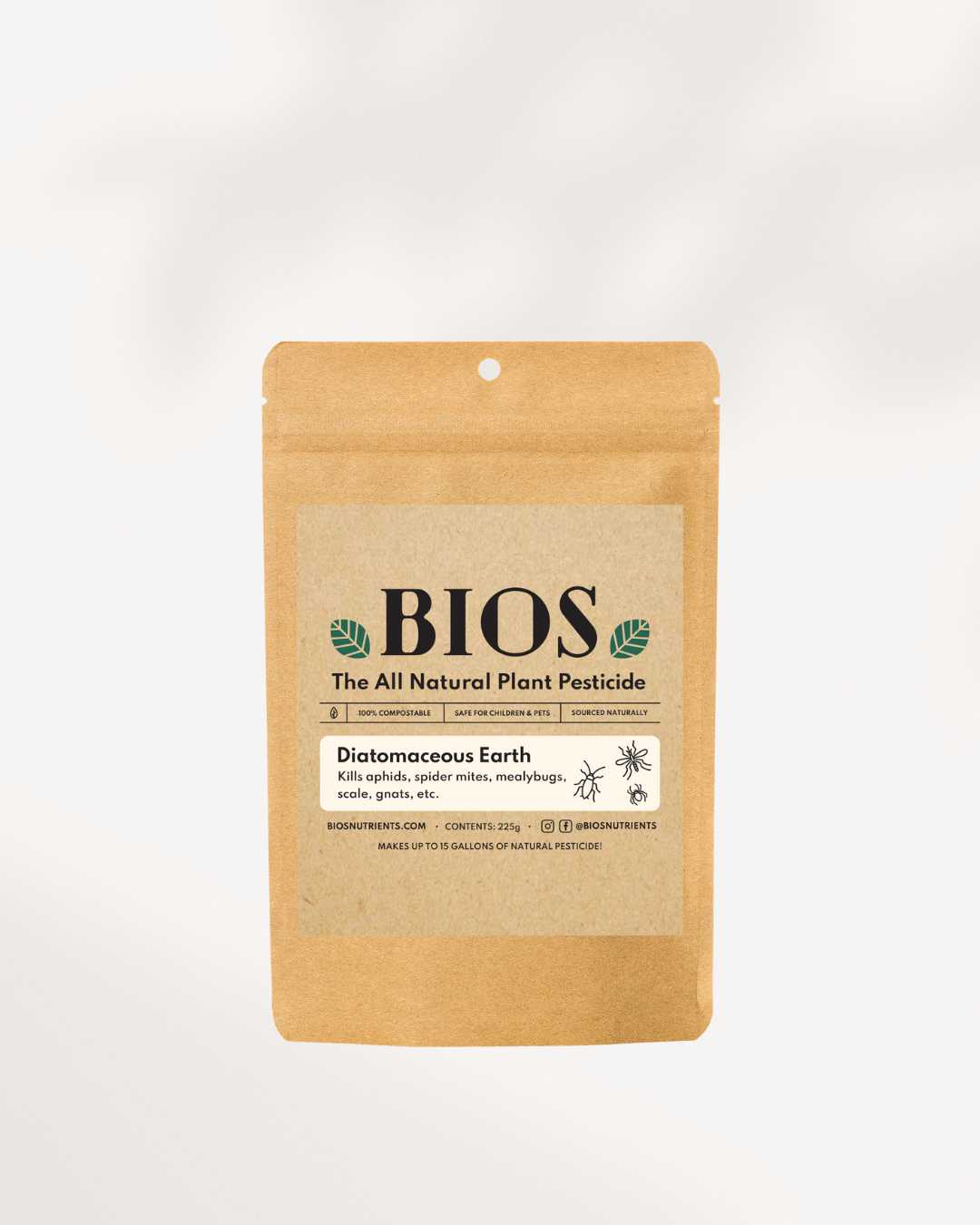 Bios Diatomaceous Earth - Ultimate Pesticide 🦟 Mygreenscape | Buy Plants Online