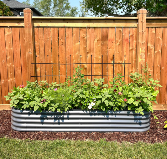 17" Tall Garden Bed Kit 9 in 1 Green Experience