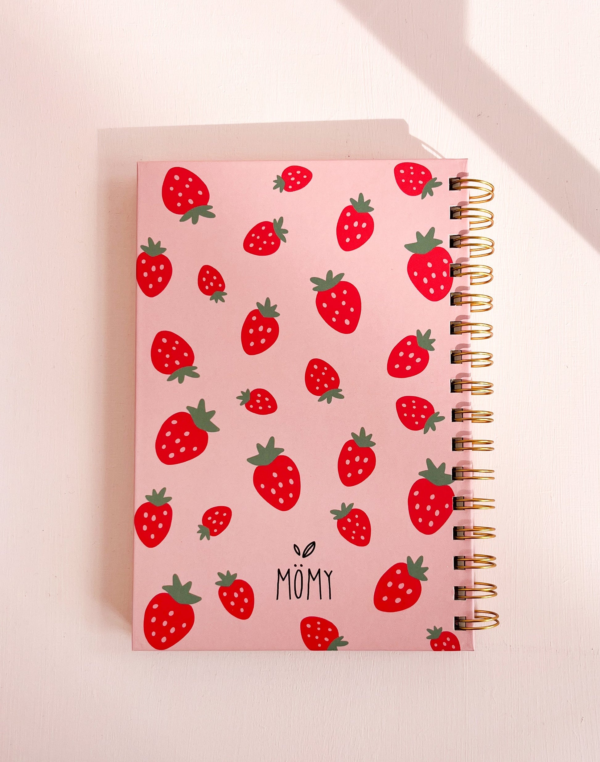 Cahier de notes "Fraises" MÖMYboutique