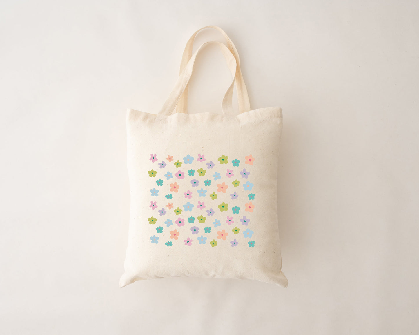 Sac réutilisable - fleurs pastel MÖMYboutique