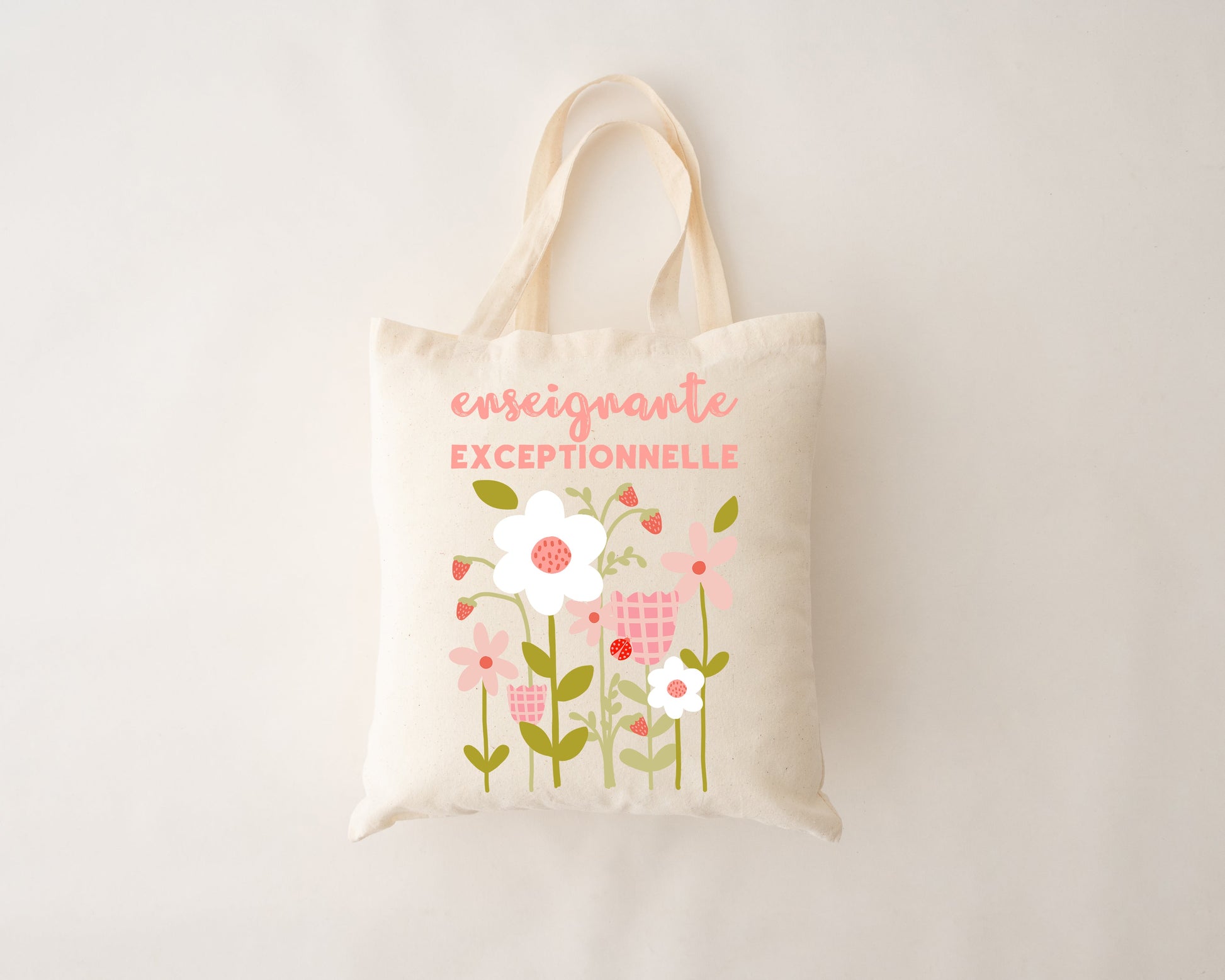 Sac réutilisable - enseignante exceptionnelle MÖMYboutique