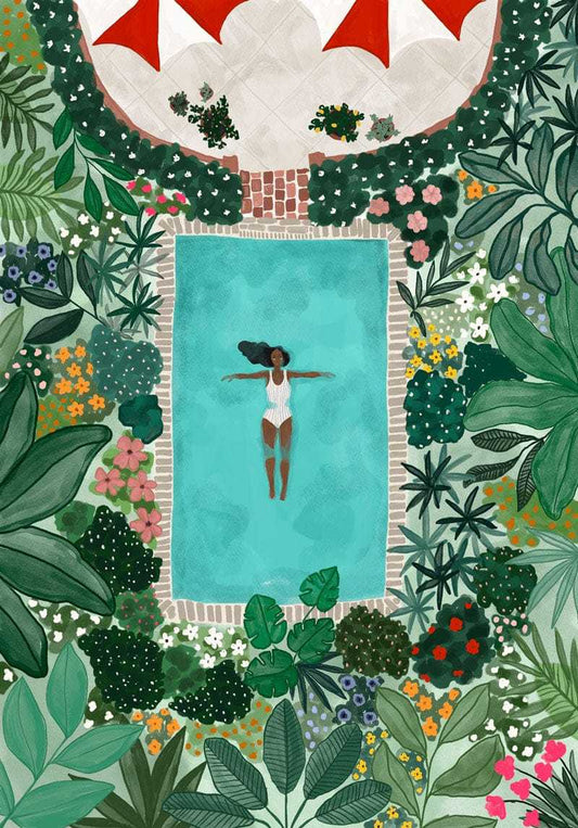 Summer Day Art Print Mimi & August