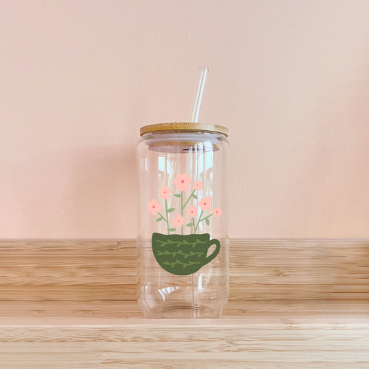 Verre boho - tasse de café vert MÖMYboutique