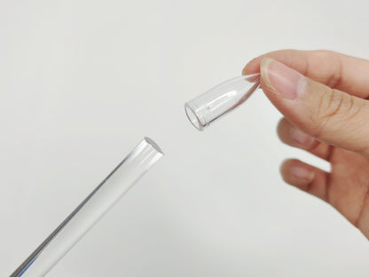 Straight Plant Stakes - Available In 6mm and 8mm Clear Acrylic The Plant Puddle