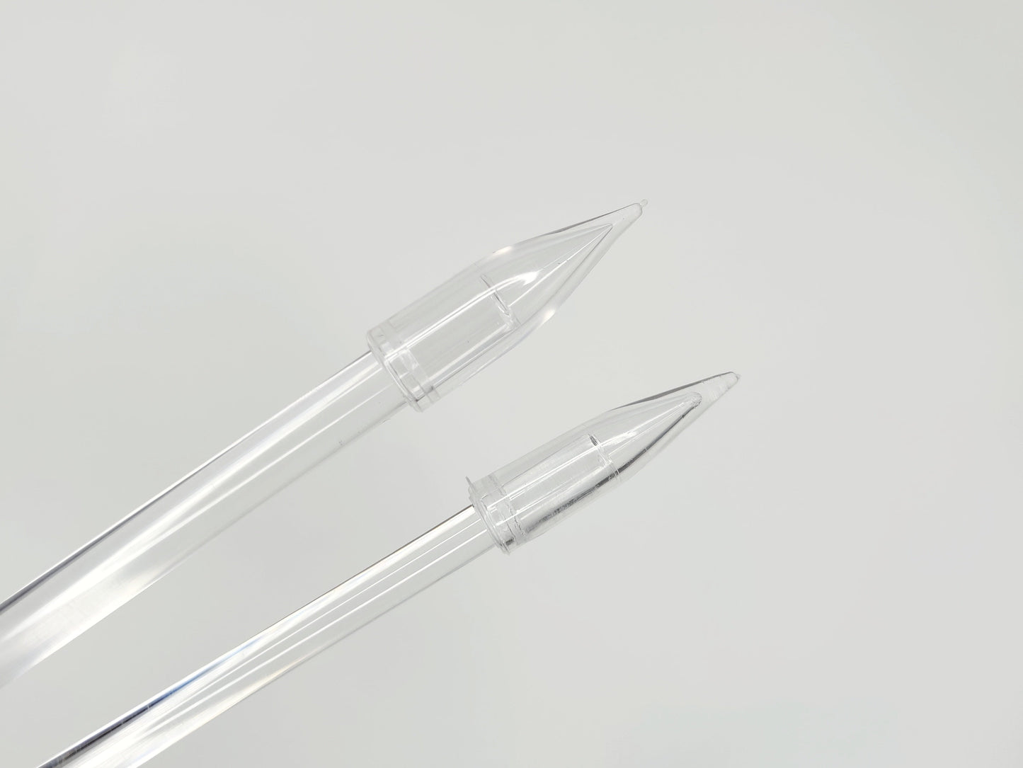 Straight Plant Stakes - Available In 6mm and 8mm Clear Acrylic The Plant Puddle