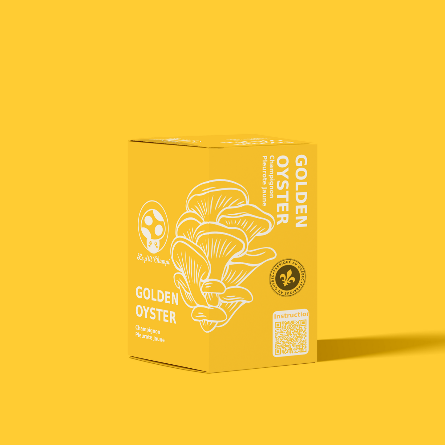 Golden Oyster Mushroom Kit Le Petit Champi