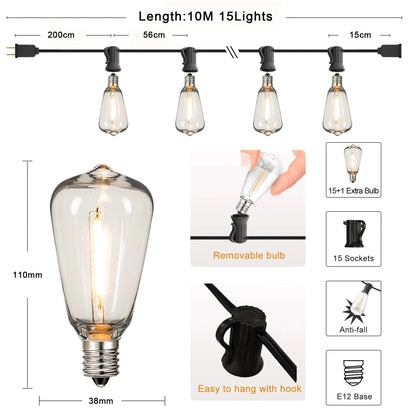guirlande LED Genixgree 10 m