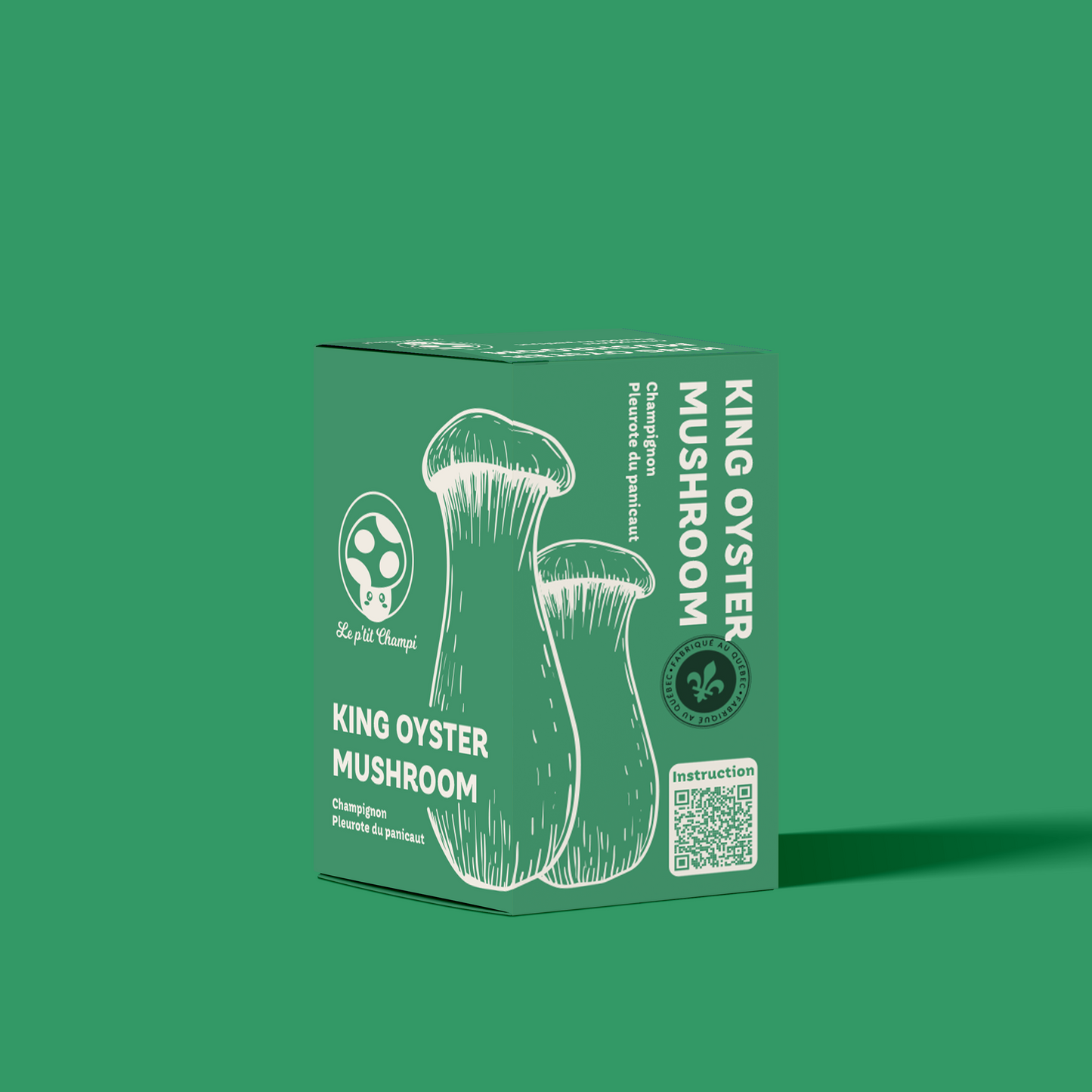 King Oyster Mushroom Kit Le Petit Champi