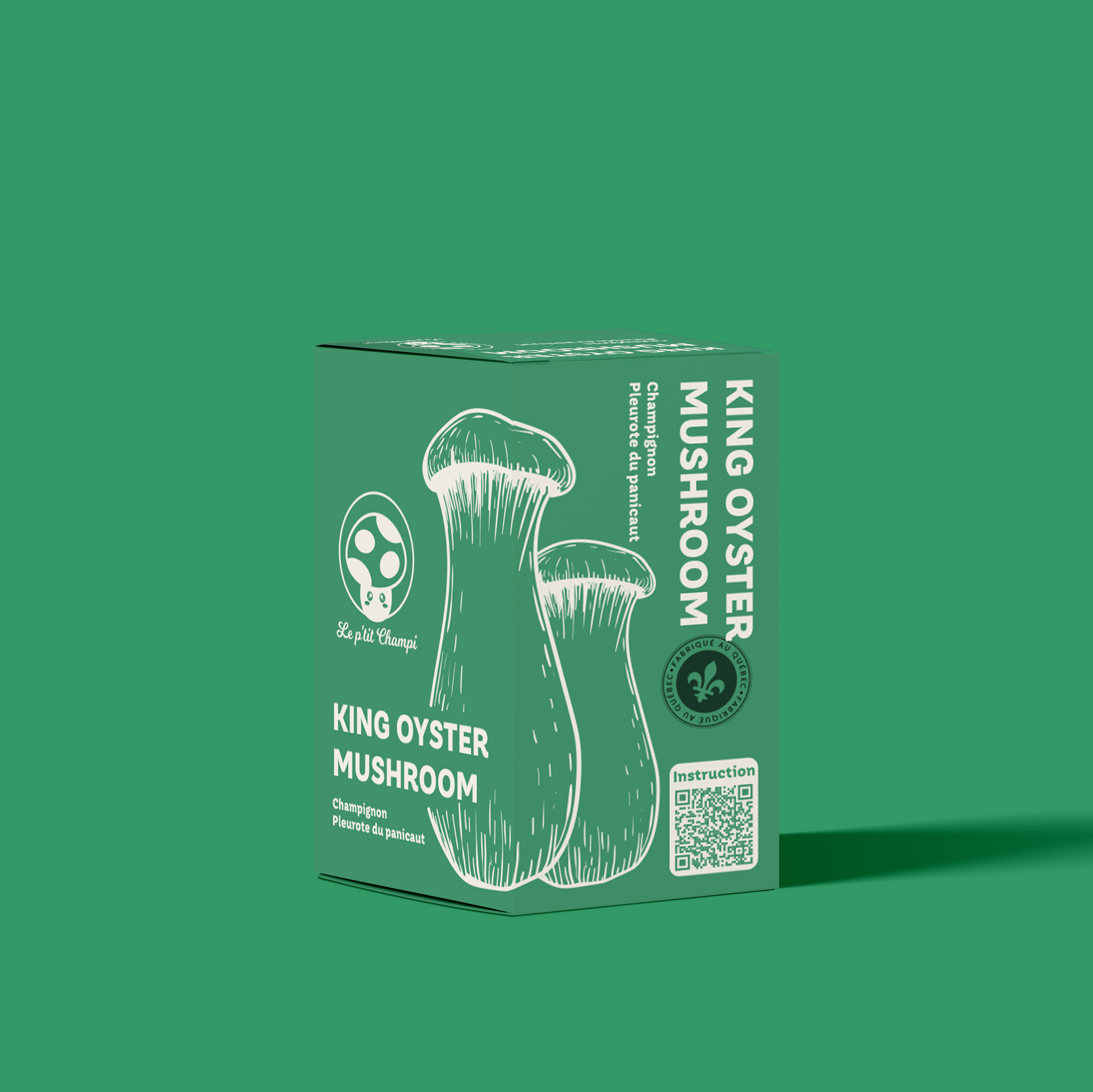 King Oyster Mushroom Kit Le Petit Champi