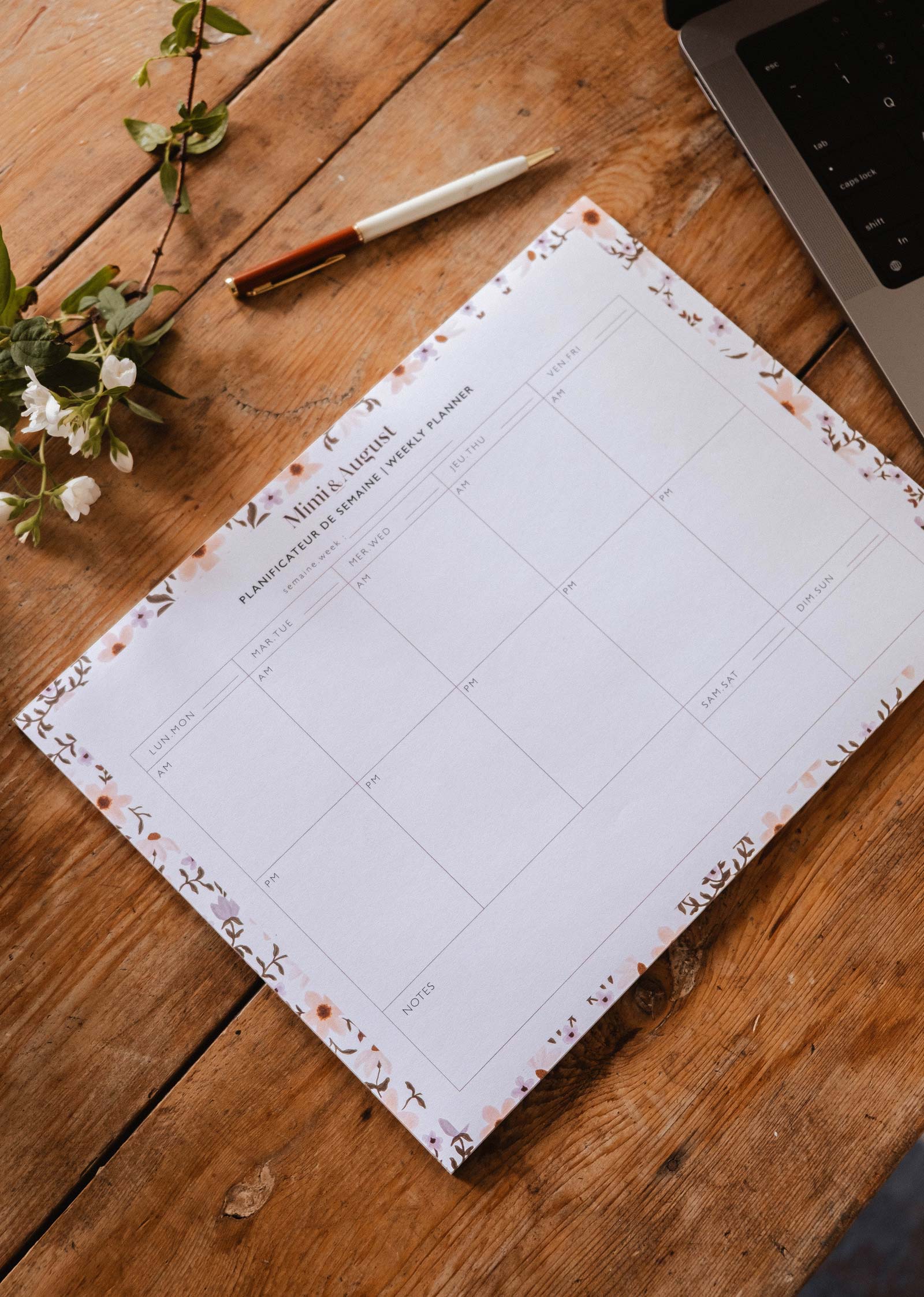 Petals - Weekly Planner Mimi & August