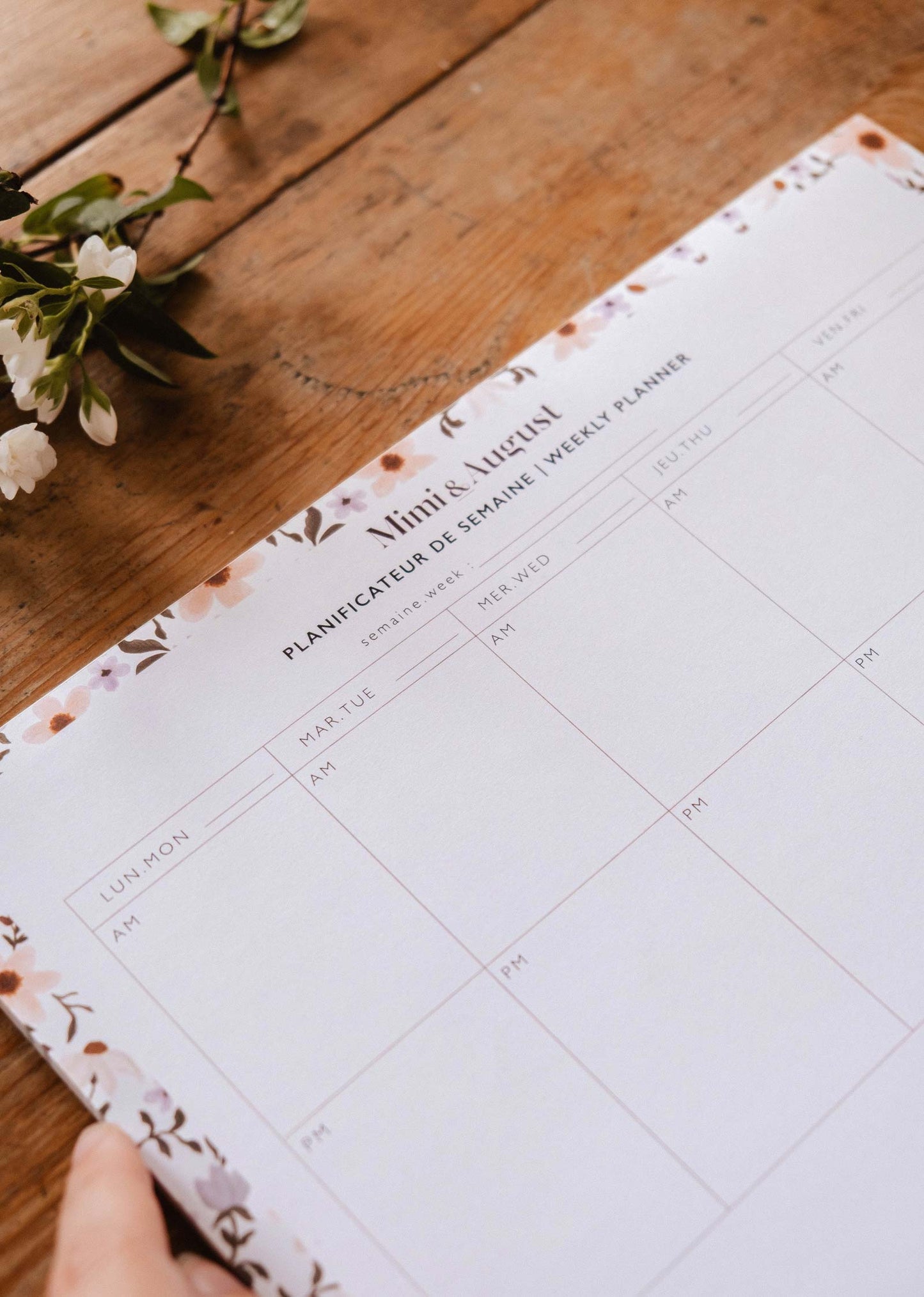 Petals - Weekly Planner Mimi & August