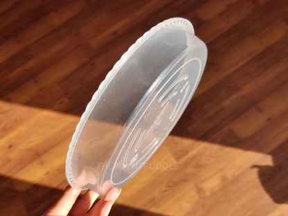 Round Plant Pot Saucers - Durable Translucent Plastic The Plant Puddle