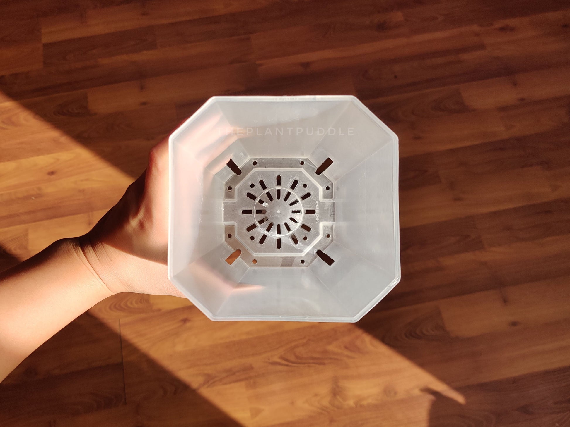 Square Frosted Plant Pot - High Drainage And Easy To Organize The Plant Puddle
